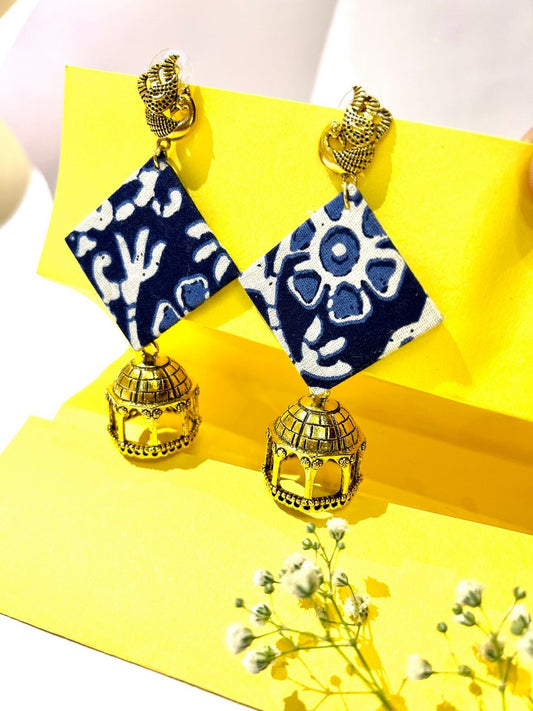 The Royal Lush Golden Jhumka