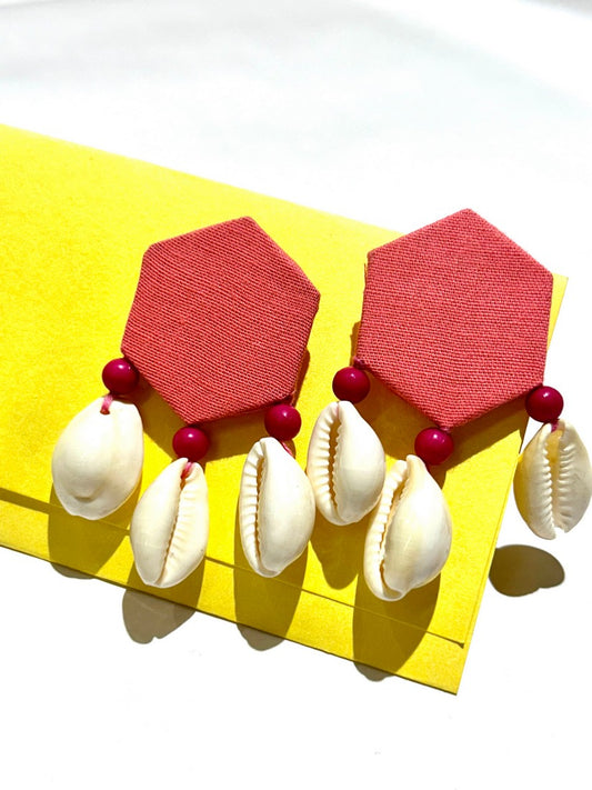 Aabharan Pink Kaudi Earrings