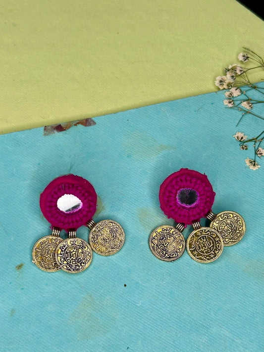 Ira pink Earrings